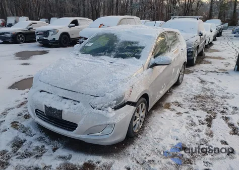2012 Hyundai Accent Se z USA, uszkodzony, nr VIN KMHCU5AE0CU013137